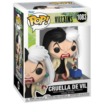 Boneco Funko Pop Disney Villains Cruella De Vil 1083