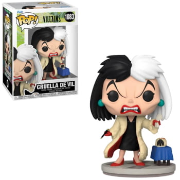 Boneco Funko Pop Disney Villains Cruella De Vil 1083