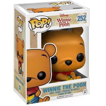 Boneco Funko Pop Disney Winnie the Pooh 252 Ursinho Pooh