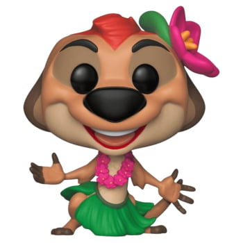 Boneco Funko Pop Luau Timão 500 Disney O Rei Leão Timon