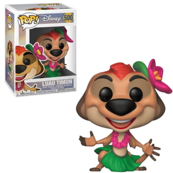 Boneco Funko Pop Luau Timão 500 Disney O Rei Leão Timon