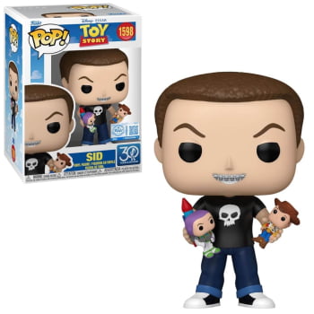 Boneco Funko Pop Sid 1598 Disney Toy Story 30th Anniversary