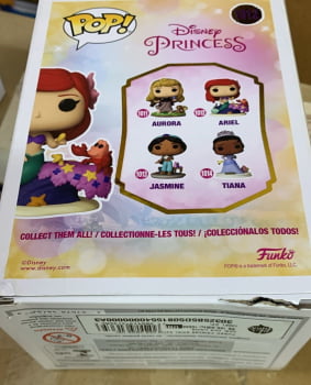 Funko Pop Ariel 1012 A Pequena Sereia Disney Princess