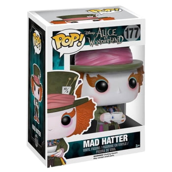 Funko Pop Mad Hatter 177 Chapeleiro Alice In Wonderland