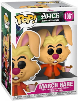 Funko Pop Disney Alice in Wonderland March Hare 1061 Alice no País das Maravilhas