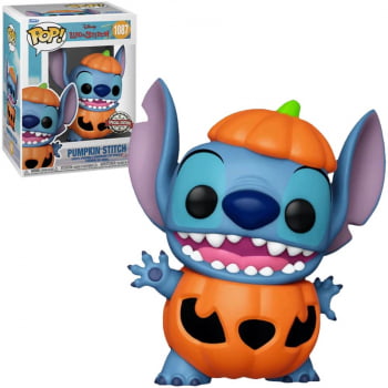 Boneco Funko Pop Disney Lilo & Stitch Pumpkin Stitch 1087