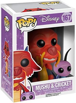 Funko Pop Disney Mushu & Cricket 167 Mulan