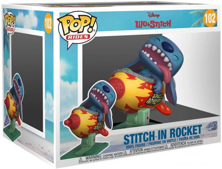 Funko Pop Stitch in Rocket 102 Lilo & Stitch