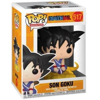 Boneco Dragon Ball Funko Pop Goku Nimbus 517