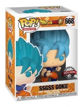 Funko Pop Dragon Ball Super SSGSS Goku 668