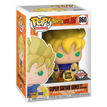 Funko Pop Goku Super Saiyan 860 GITD First Appearance Dragon Ball Z