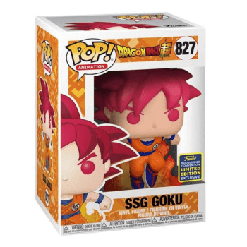 Funko Pop SSG Goku 827 SDCC Dragon Ball Super