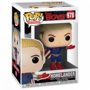 Boneco Colecionável Funko Pop The Boys Homelander 978 Capitão Pátria