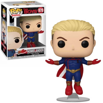 Boneco Colecionável Funko Pop The Boys Homelander 978 Capitão Pátria