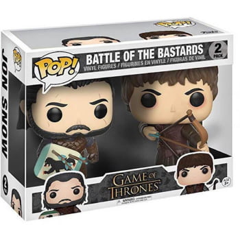 Boneco Funko Pop Game of Thrones Battle of the Bastards - Jon Snow & Ramsay