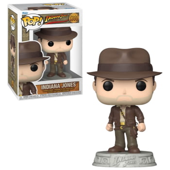 Boneco Funko Pop Indiana Jones With Jacket 1355 - Raiders of the Lost Ark