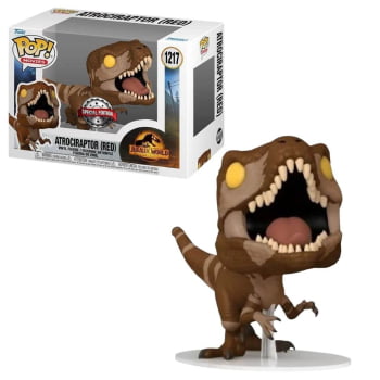 Boneco Funko Pop Jurassic World Dominion - Atrociraptor Red 1217