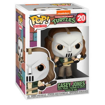 Boneco Funko Pop Tartarugas Ninja Casey Jones 20 Retro Toys