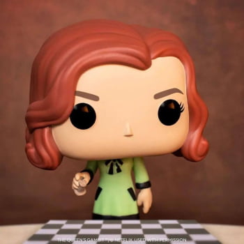 Boneco Funko Pop The Queen's Gambit Beth Harmon with Rook 1122