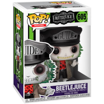 Boneco Funko Pop Beetlejuice 605 Os Fantasmas Se Divertem