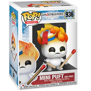 Funko Pop Ghostbusters Afterlife Mini Puft on Fire 936