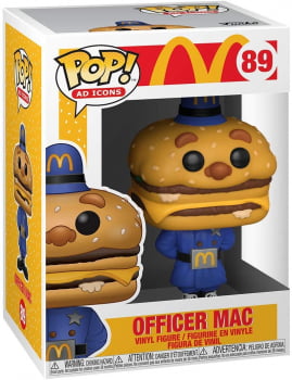 Funko Pop Officer Mac 89 McDonald's Ad Icons