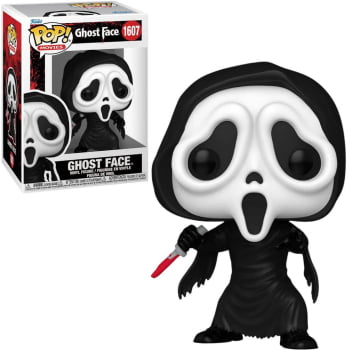 Boneco Colecionável Funko Pop Pânico Ghost Face 1607 Scream