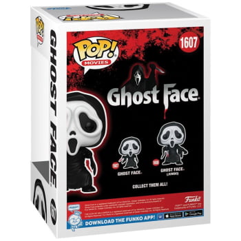 Boneco Colecionável Funko Pop Pânico Ghost Face 1607 Scream