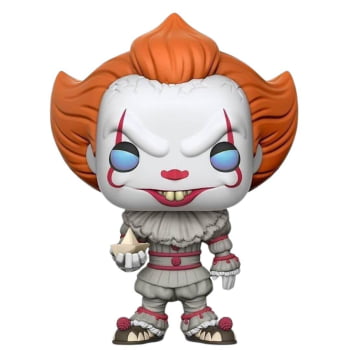 Boneco Funko Pop Pennywise With Boat 472 It A Coisa
