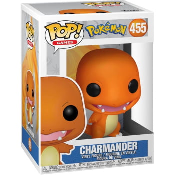 Boneco Colecionável Funko Pop Pokémon Charmander 455 Games