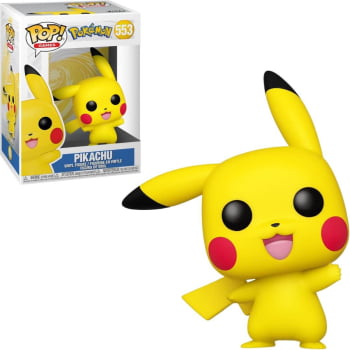 Boneco Colecionável Funko Pop Pokémon Pikachu 553 Games