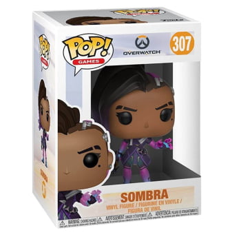 Boneco Colecionável Overwatch Sombra 307 Funko Pop Games