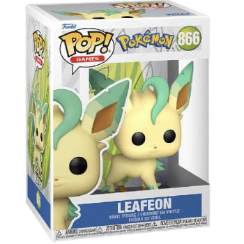 Boneco Funko Pop Pokémon Leafeon 866 Games
