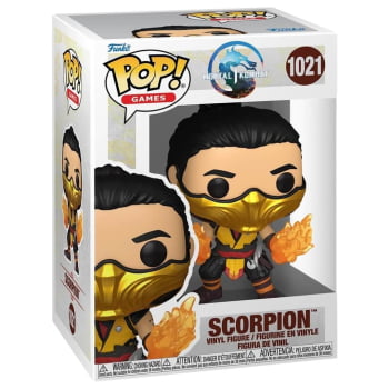 Boneco Funko Pop Scorpion 1021 Mortal Kombat 1