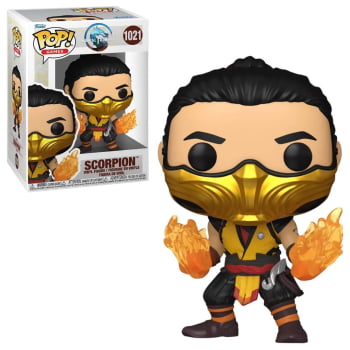Boneco Funko Pop Scorpion 1021 Mortal Kombat 1