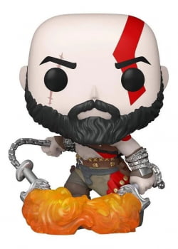 Funko Pop Kratos With The Blade of Chaos 154 GITD God of War