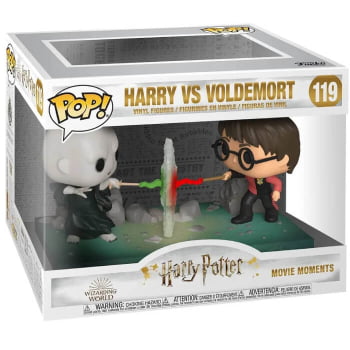 Boneco Funko Pop Harry Potter Vs Lord Voldemort 119 Movie Moments