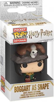 Chaveiro Boggart as Snape Funko Pop Pocket Keychain Harry Potter