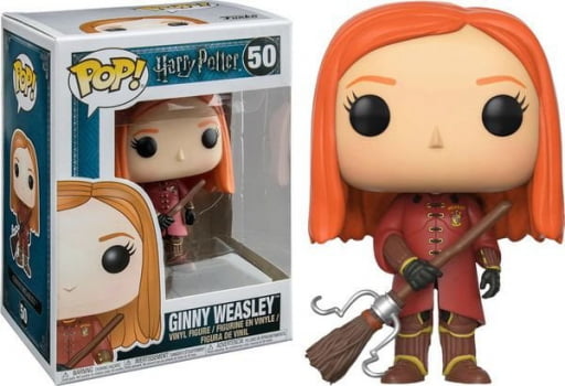 Funko Pop Ginny Weasley Quidditch 50 Gina Quadribol Harry Potter
