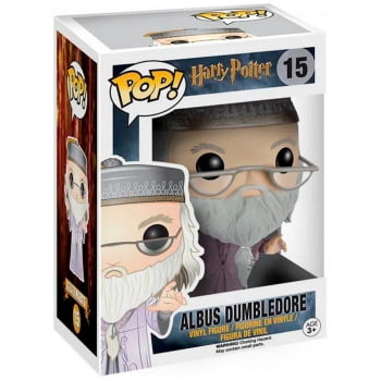 Boneco Harry Potter Funko Pop Dumbledore w Wand 15