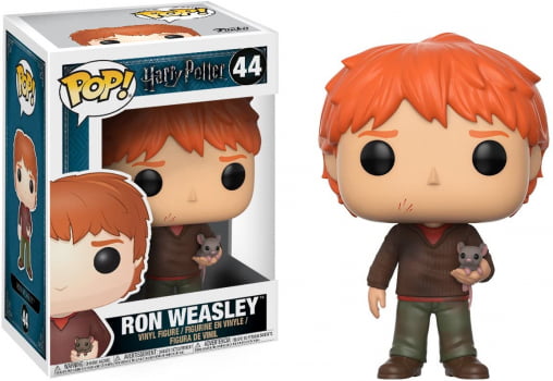 Funko Pop Ron Weasley with Scabbers 44 Harry Potter