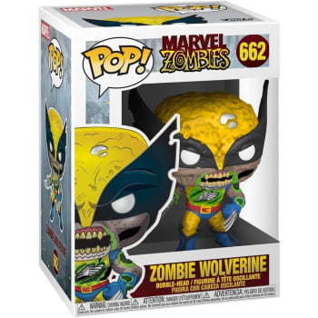 Boneco Colecionável Funko Pop Marvel Zombies Zombie Wolverine 662