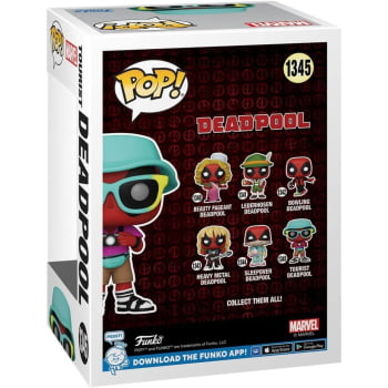 Boneco Colecionável Marvel Funko Pop Tourist Deadpool 1345