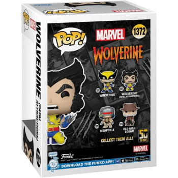 Boneco Colecionável Marvel Funko Pop X-Men Wolverine Fatal Attractions 1372