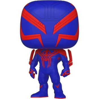 Boneco Colecionável Marvel Funko Pop Spider-Man 2099 Miguel O'Hara 1225 Homem Aranha Através do Aranhaverso