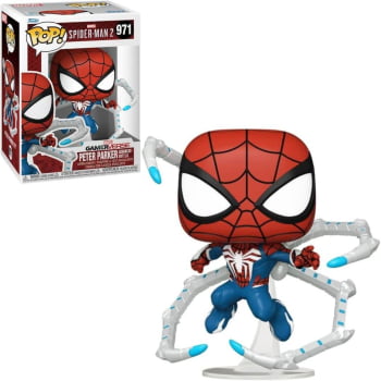 Boneco Colecionável Marvel Spider-Man Advanced Suit 791 Homem Aranha 2 Gamerverse