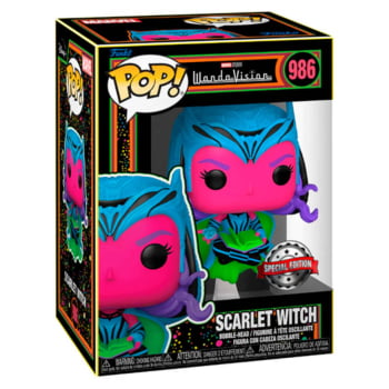 Boneco Colecionável Marvel WandaVision Scarlet Witch 986 Blacklight