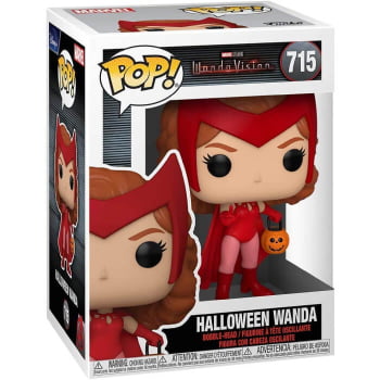 Boneco Funko Pop Halloween Wanda Maximoff 715 Marvel WandaVision