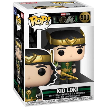 Boneco Funko Pop Marvel Kid Loki 900 Loki