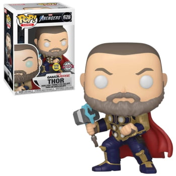 Boneco Funko Pop Thor Gamerverse 628 GITD Exclusive Marvel Avengers